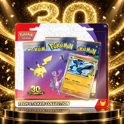 30th Tech Sticker Collection Lucario