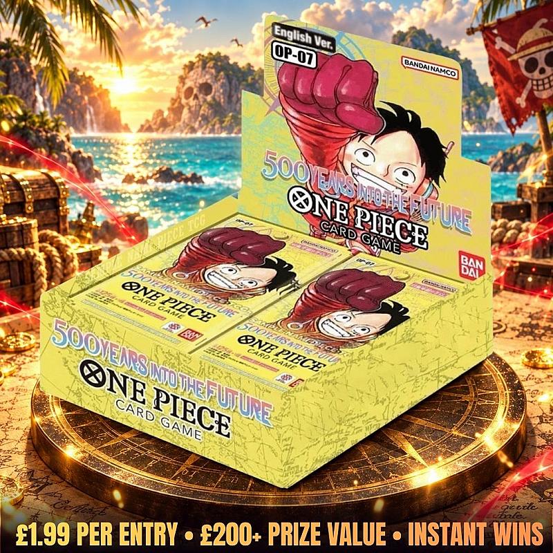 One Piece OP-07: 500 Years in the Future Booster Box + Instant Wins!