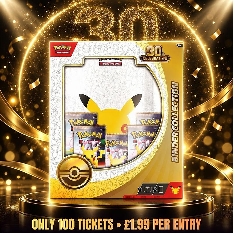 Pokémon 30th Anniversary Binder Collection RELOADED #2— Low Odds Wednesday!