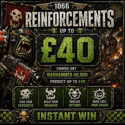 Anything Warhammer up to £40
