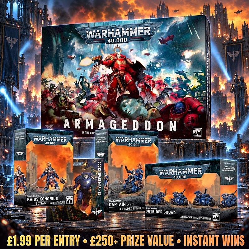 🔥 Warhammer Armageddon + Space Marines Bundle — Instant Wins!