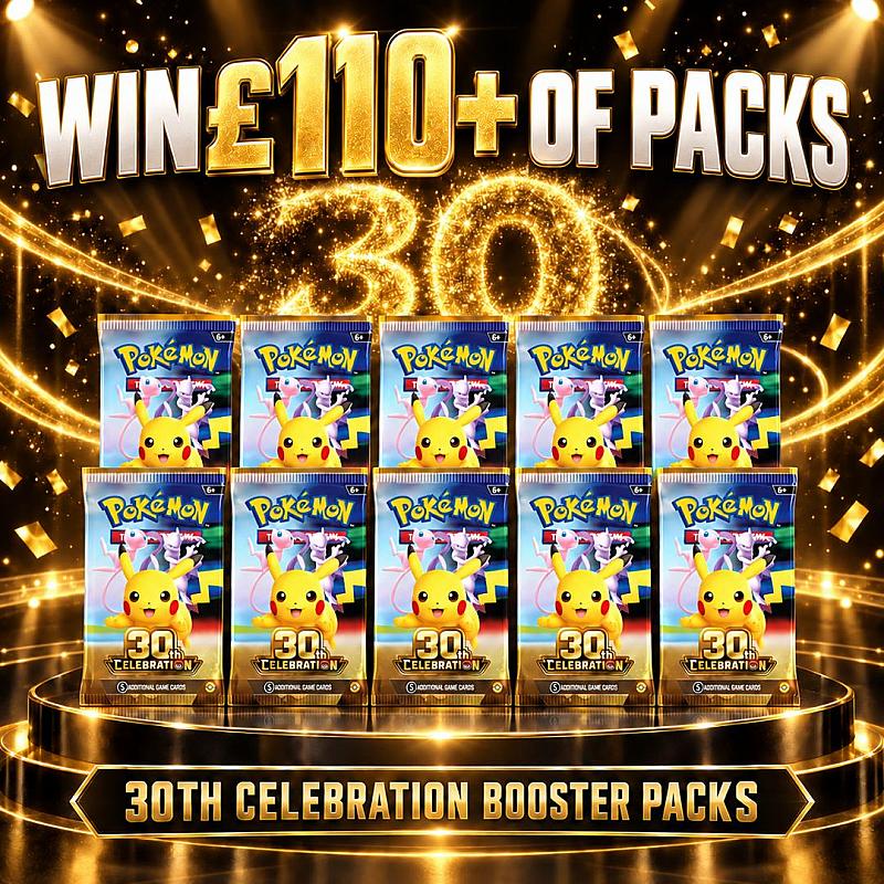 🔥 Pokémon 30th Celebrations £110+ Worth of Packs to Rip RELOADED #2 — Low Odds Wednesday!