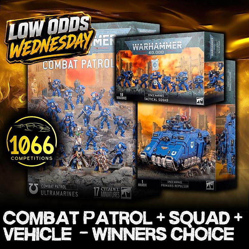 Warhammer Combat Patrol, Squad & Vehicle of Your Choice! — Low Odds Wednesday! #29