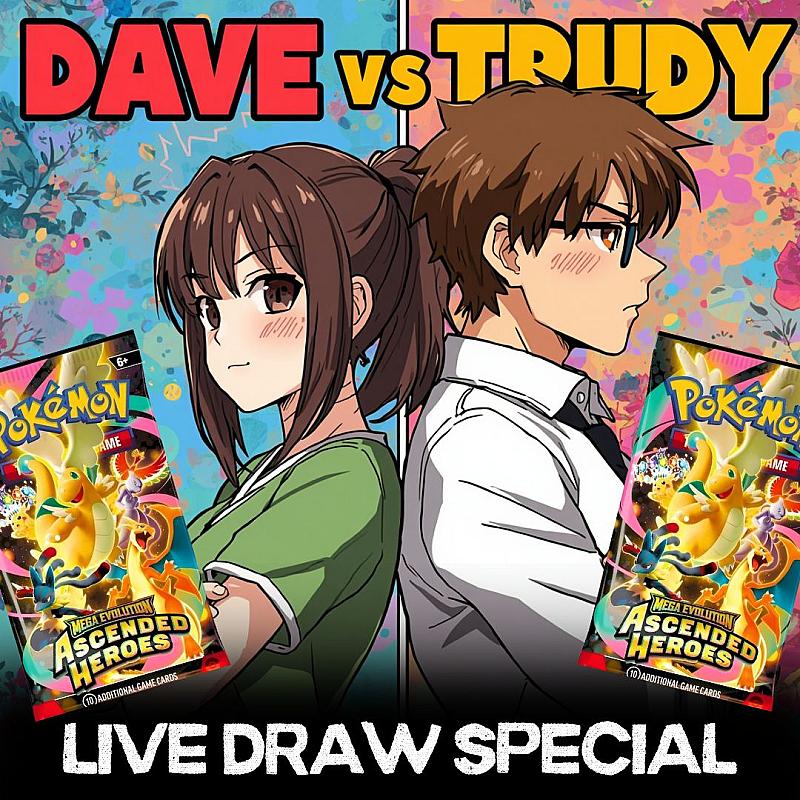 🎉 LIVE Draw Dave Vs Trudy! Must Have Played Recently!