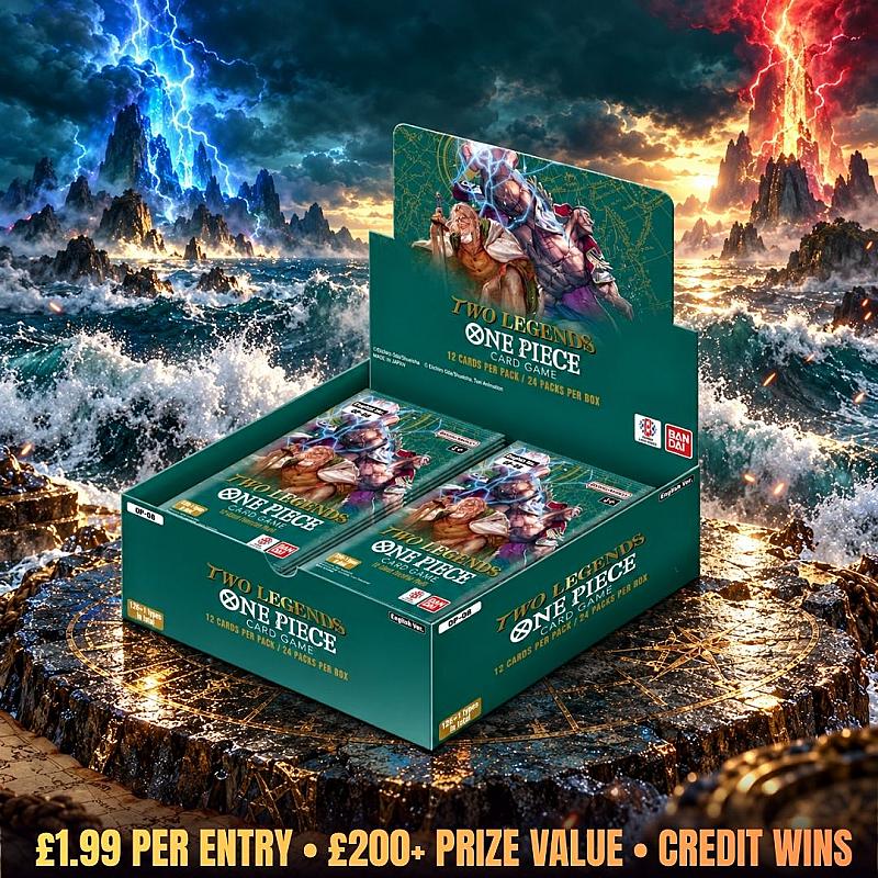 🔥 One Piece OP-08 Two Legends Booster Box + Site Credit Instant Wins!