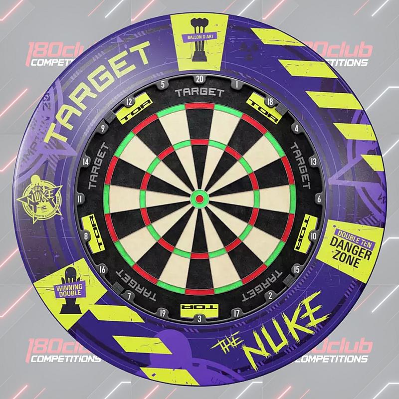 Luke Littler World Champion Edition TOR Dartboard & Surround (rrp £130)