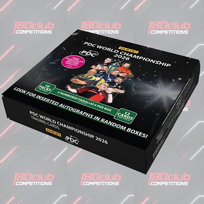 PDC World Championship Darts 2026 Trading Card Collection Collectors Box