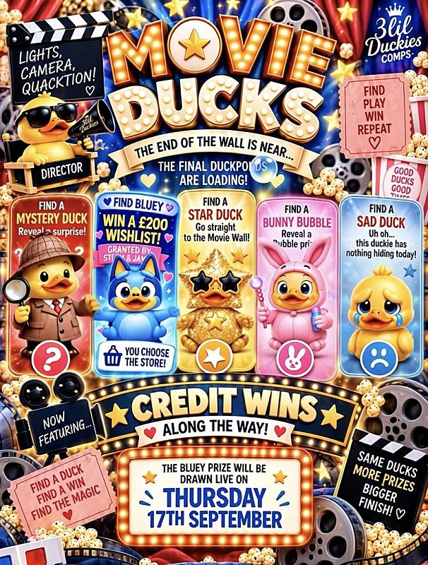 Ducks at the movies 🍿 