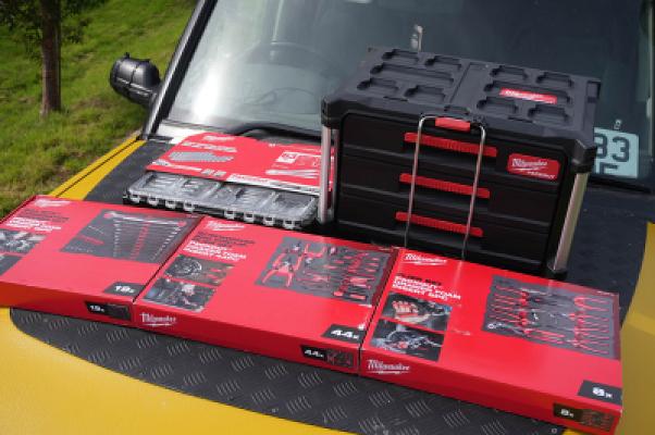 Milwaukee Hand Tools and Packout Kit
