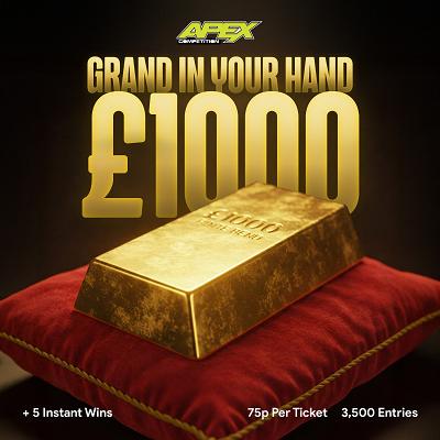 £1000 + 10 Instant wins - 21/8/2025