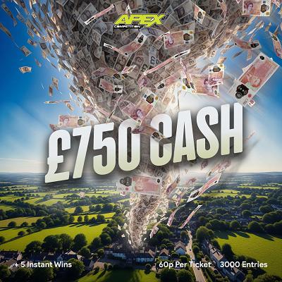£750 + 5 INSTANT WINS - 26/8/2025
