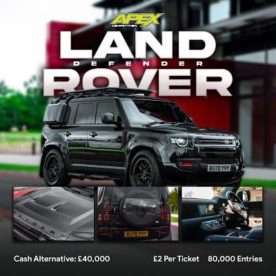 Land Rover Defender OR £40,000 + 2270 Instant Wins - 17/8/2025