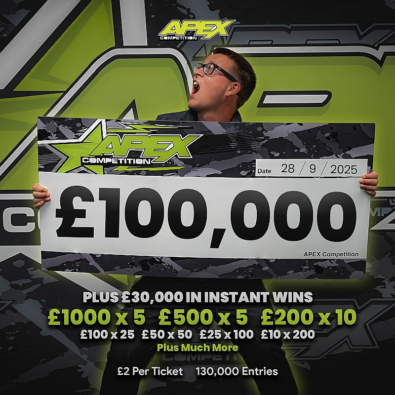 THE LIFE CHANGER - £100,000 + £30K IN INSTANT WINS - 28/9/2025