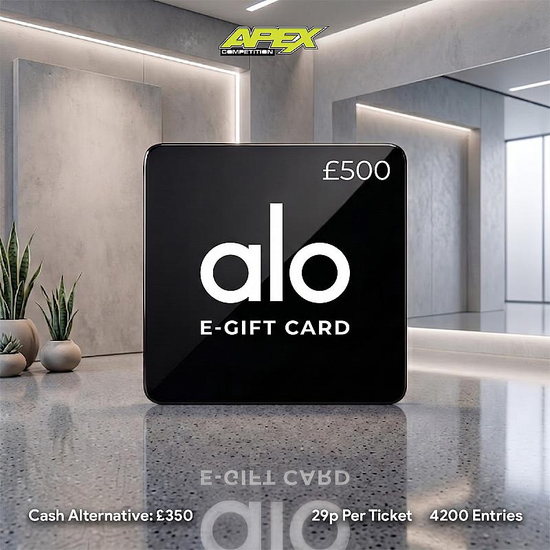 ALO - £500 Gift Card or £350 - 30/8/2026
