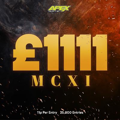 11:11 - £1111 cash for 11p - 01/10/2026