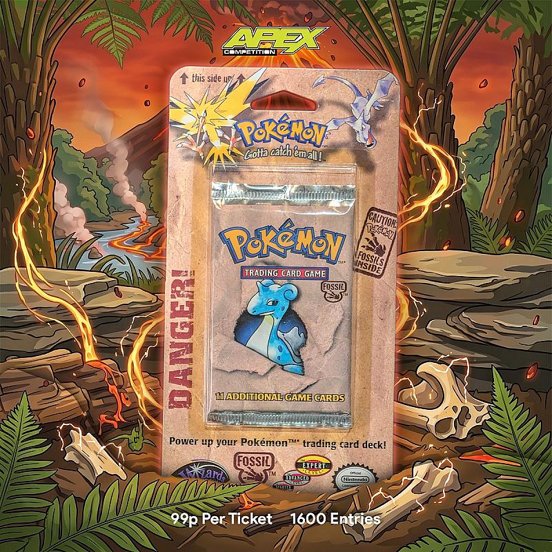 Pokemon Fossil Pack Lapras art - 1/10/2026