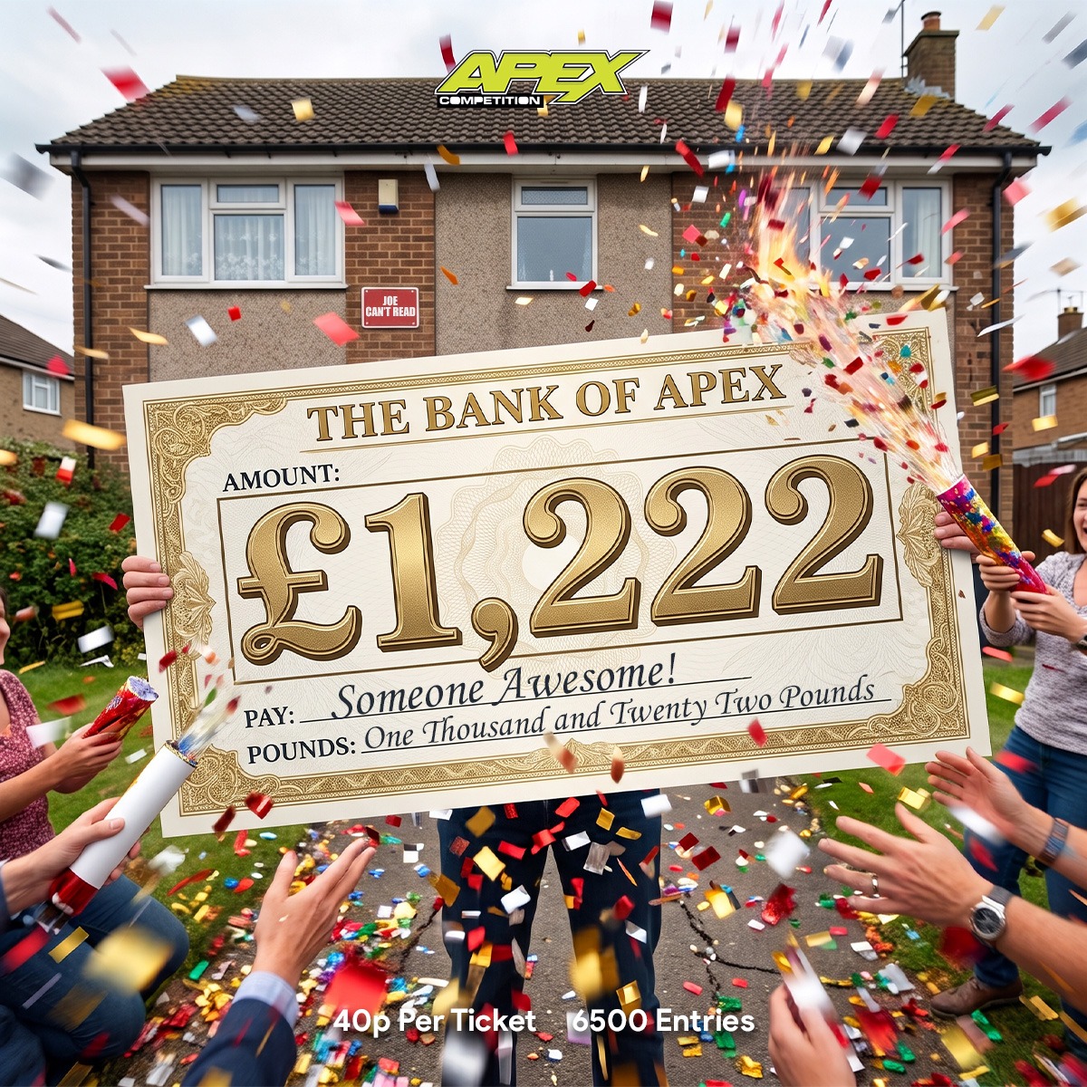 £1222 - 08/10/2026