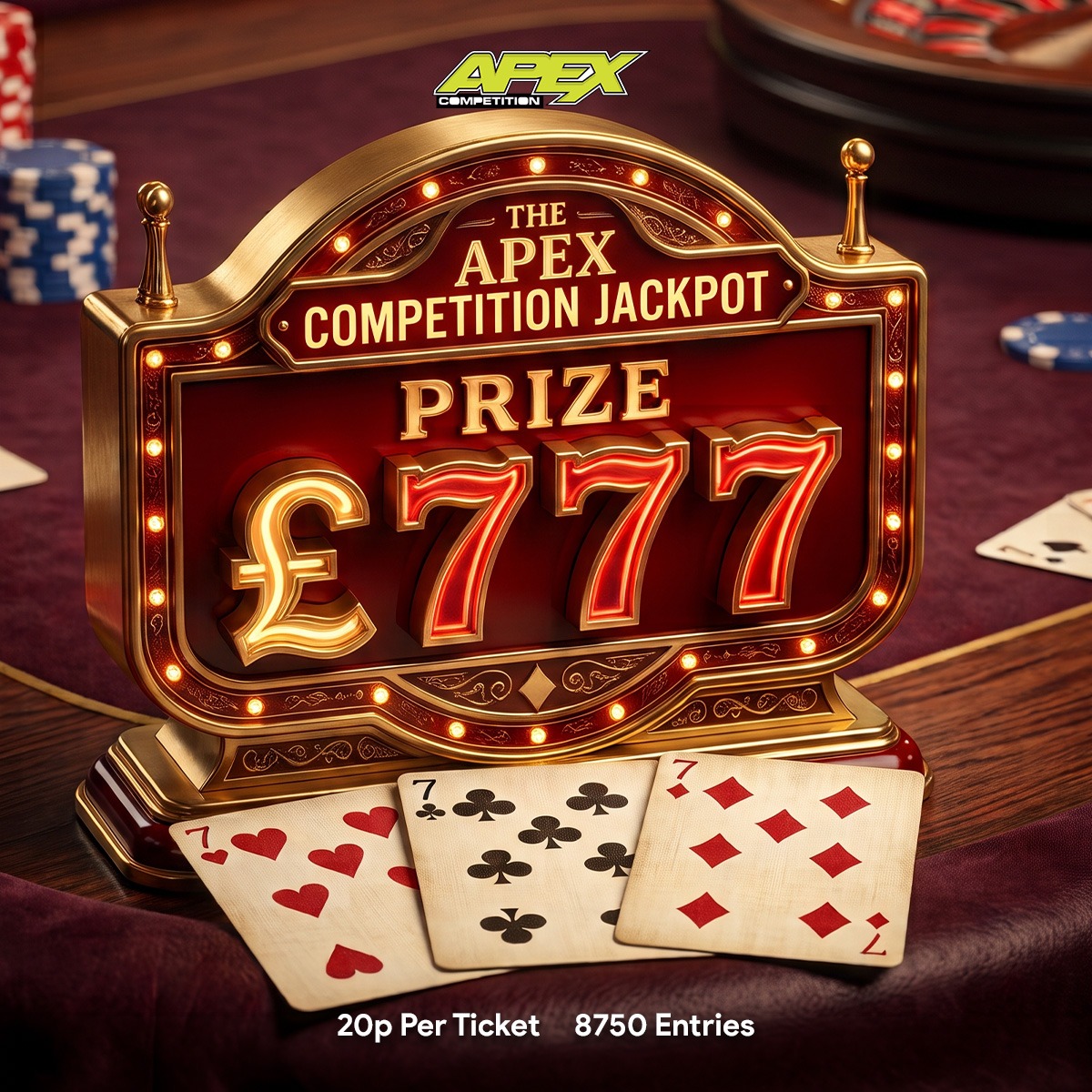 £777 - 13/10/2026