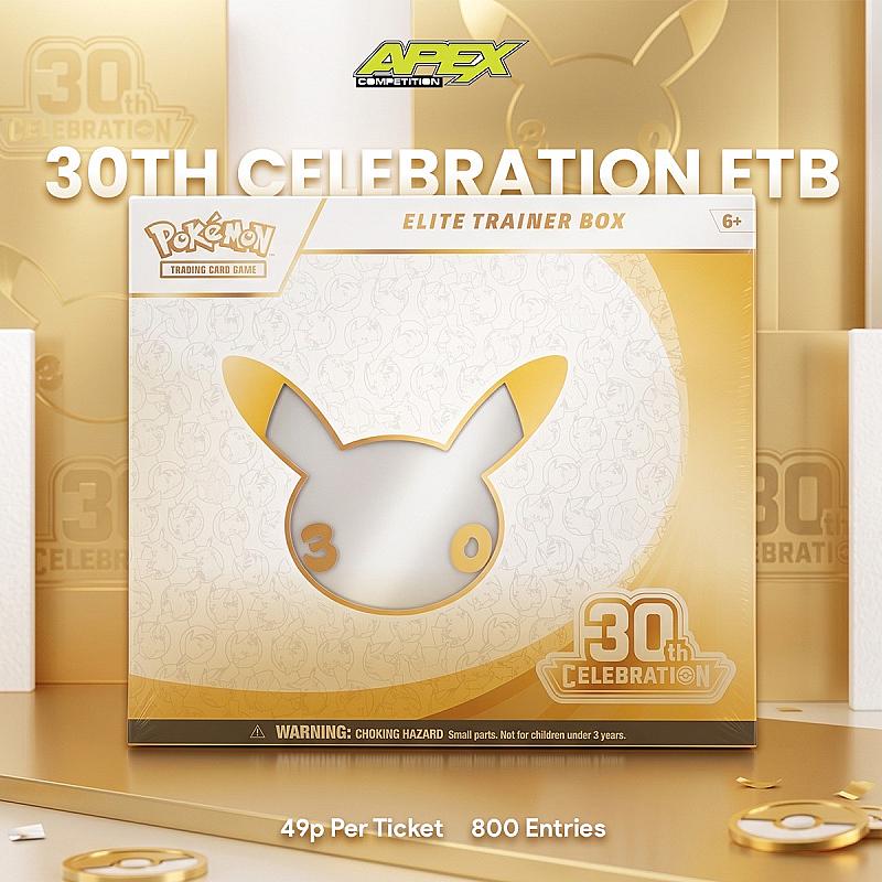 30th Celebration Pokémon ETB - 15/10/2026