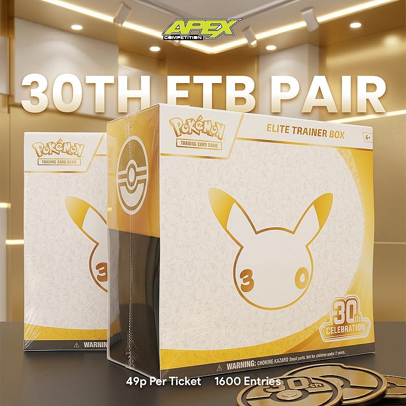 Pokémon 30th ETB Pair - 15/10/2026