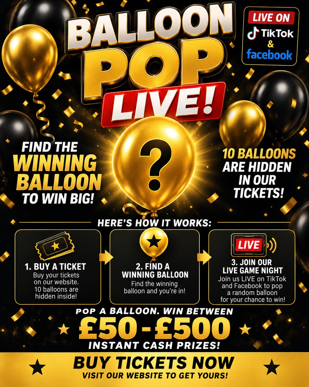 THE BALLOON BASH LIVE