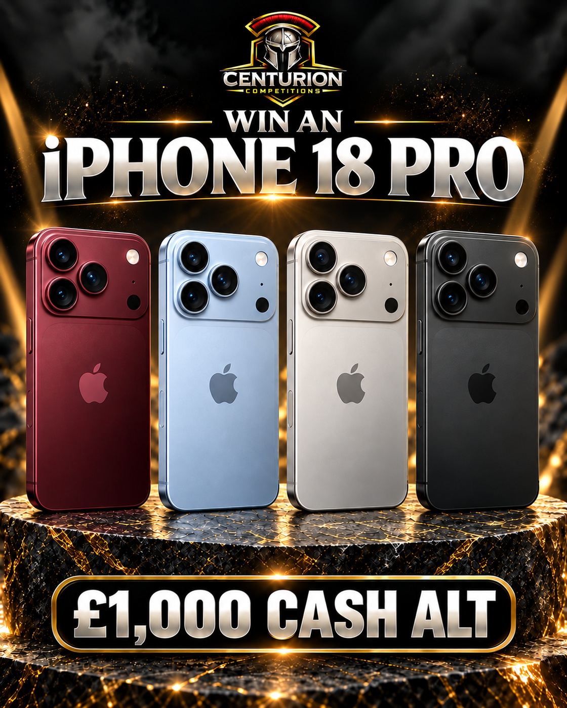 Win an Apple iPhone 18 Pro 📱🔥