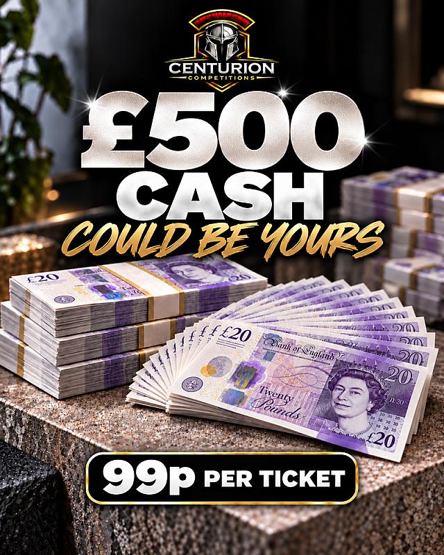 £500 Cash for 99p – One Lucky Winner!