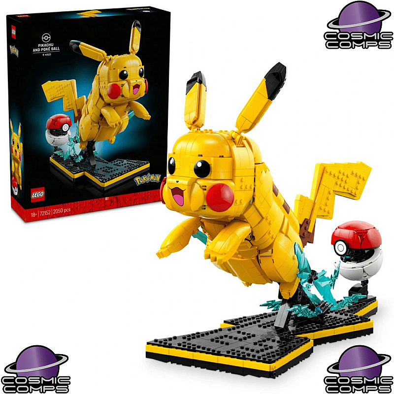 WIN A LEGO POKÉMON PIKACHU POKÉBALL SET OR £120 CASH