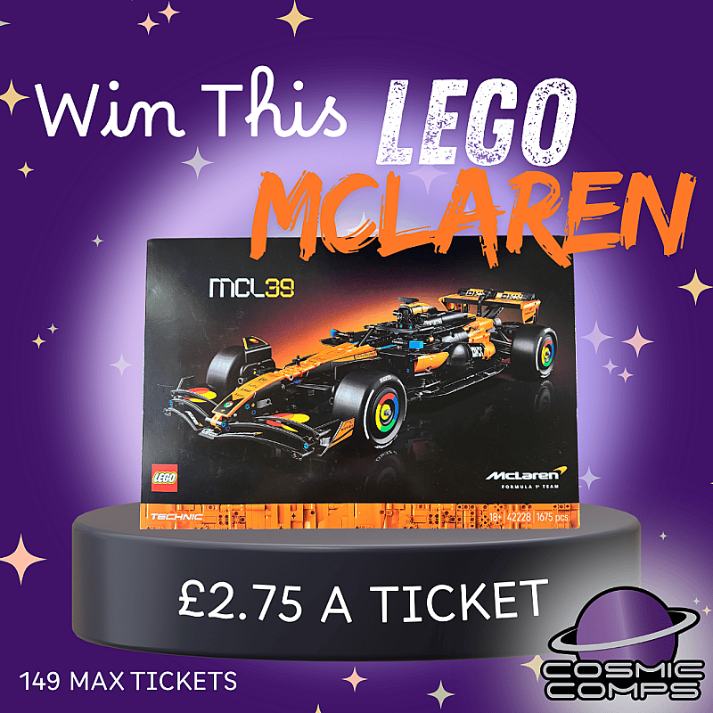 WIN A LEGO TECHNIC MCLAREN MCL39 F1 CAR KIT OR £125 CASH