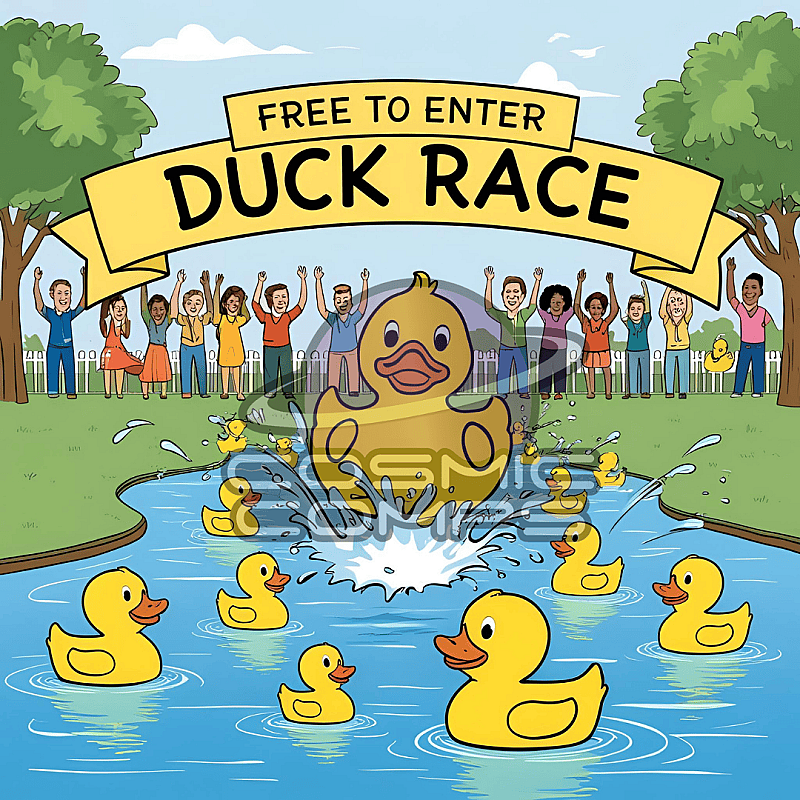 £25 CASH FREE DUCK RACE!!
