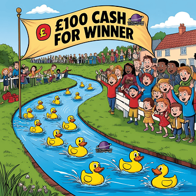 FLASH £100 DUCK RACE! FIND YOUR ENTRY INSTANTLY (THURSDAY 1ST)