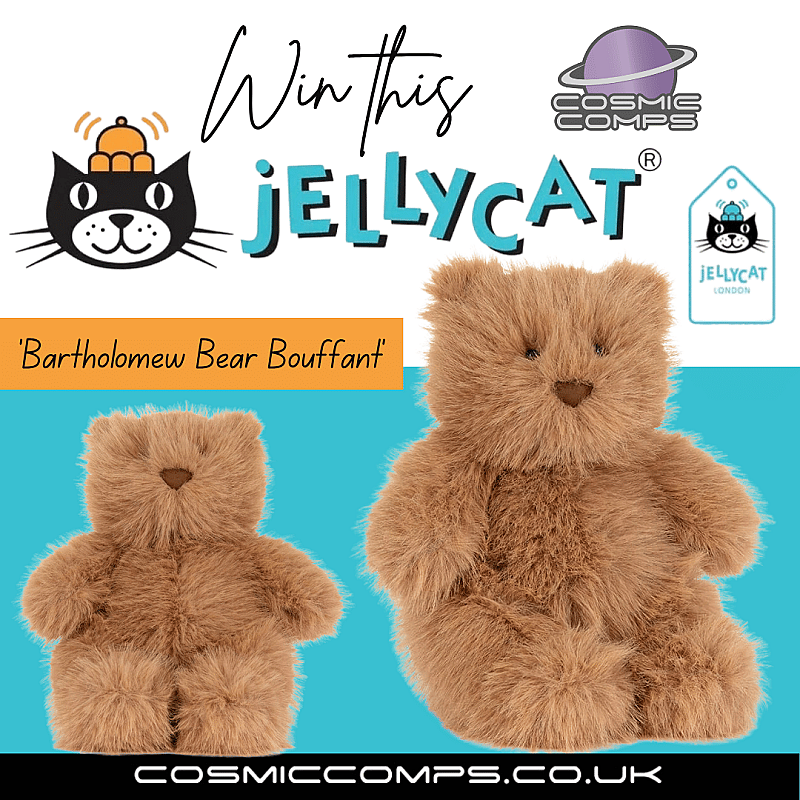 WIN THIS BARTHOLOMEW BEAR JELLYCAT 