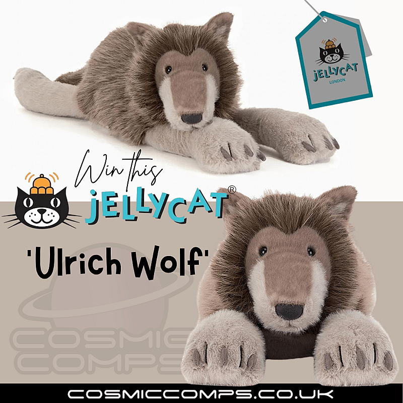 WIN THIS ULRICH WOLF JELLYCAT 