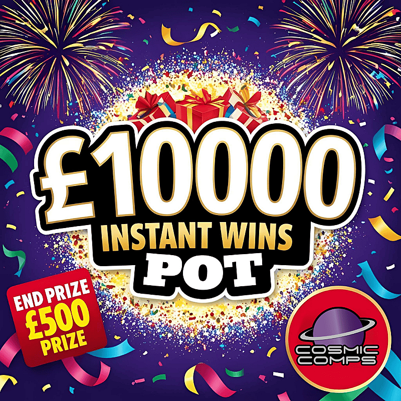 £10,000 CASH POT - SCRATCH TO WIN INSTANTLY