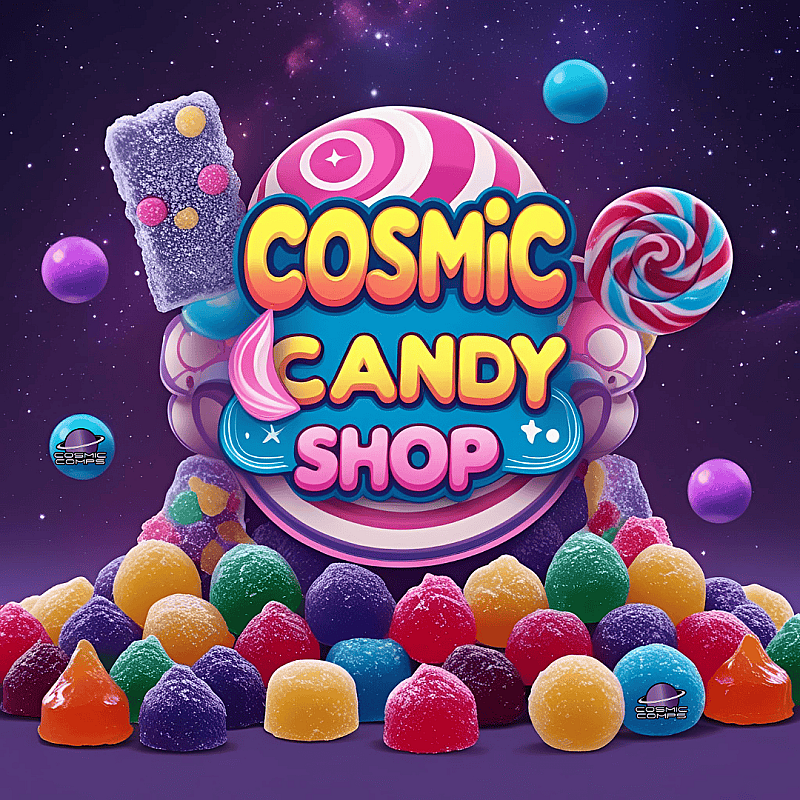 WIN UP TO £3000 INSTANTLY IN COSMICS CANDY SHOP - £300 MAIN PRIZE 