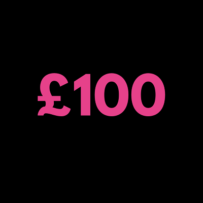 £100 cash