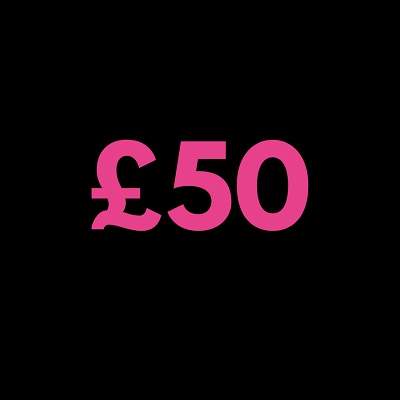 £50 cash