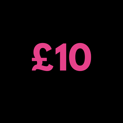 £10 cash