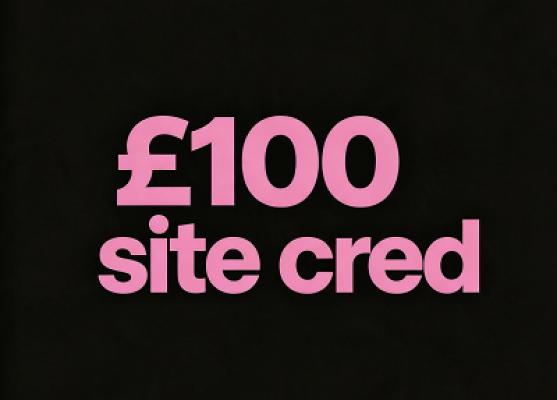 £100 site cred
