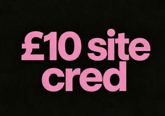 £10 site cred