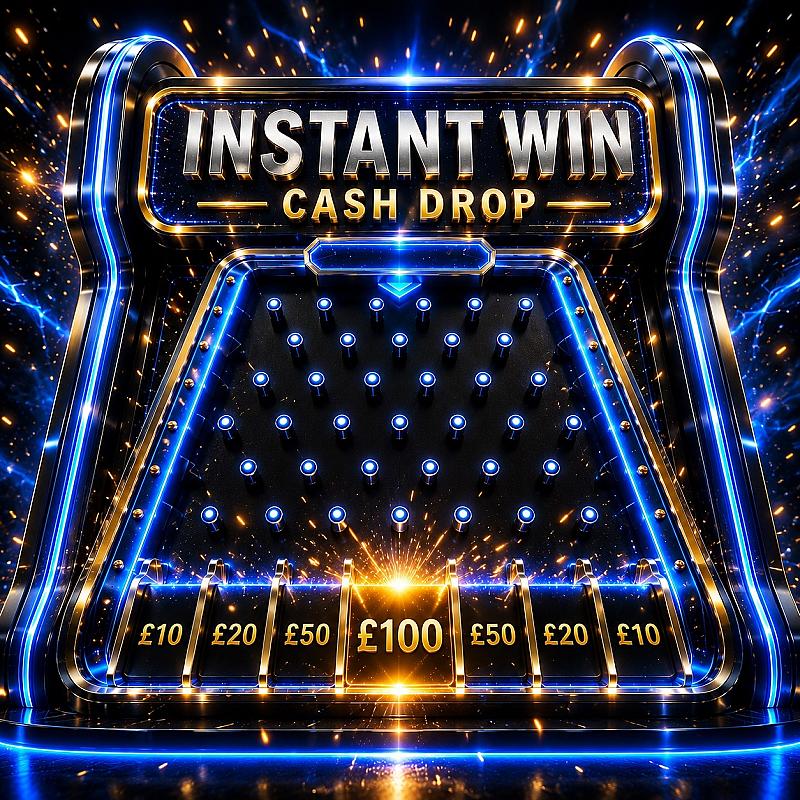 Instant Win Cash Drop • 189 Instant Winners