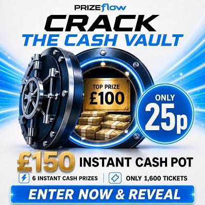 🔐 Crack the Vault for Just 25p – Could You Unlock £100? 💷