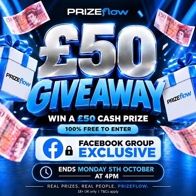 🔒 FACEBOOK GROUP EXCLUSIVE – £50 CASH