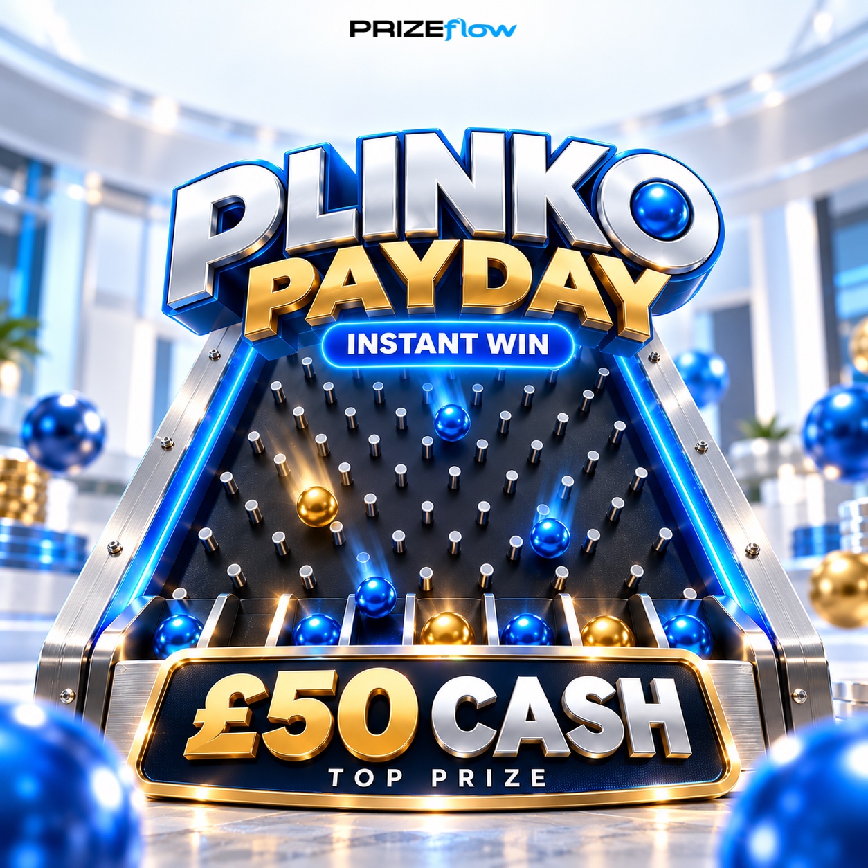 PLINKO PAYDAY - WIN £50 CASH