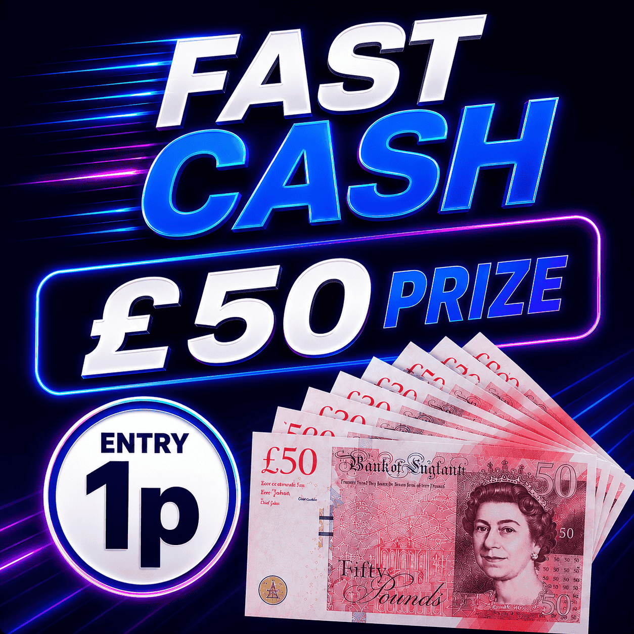 £50 Tax Free Cash