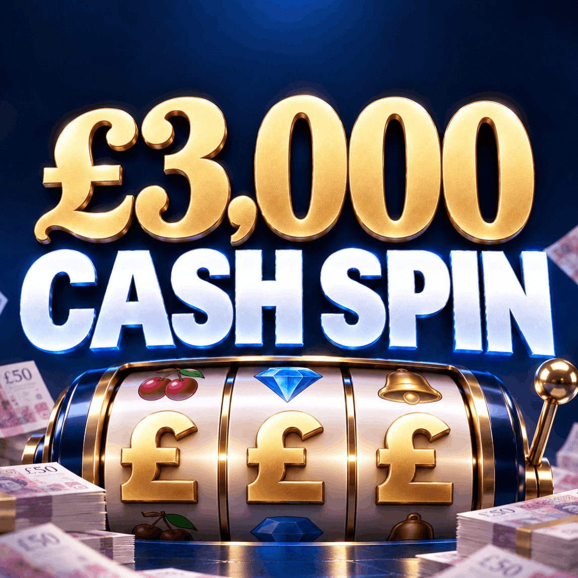 £3,000 CASH SPIN
