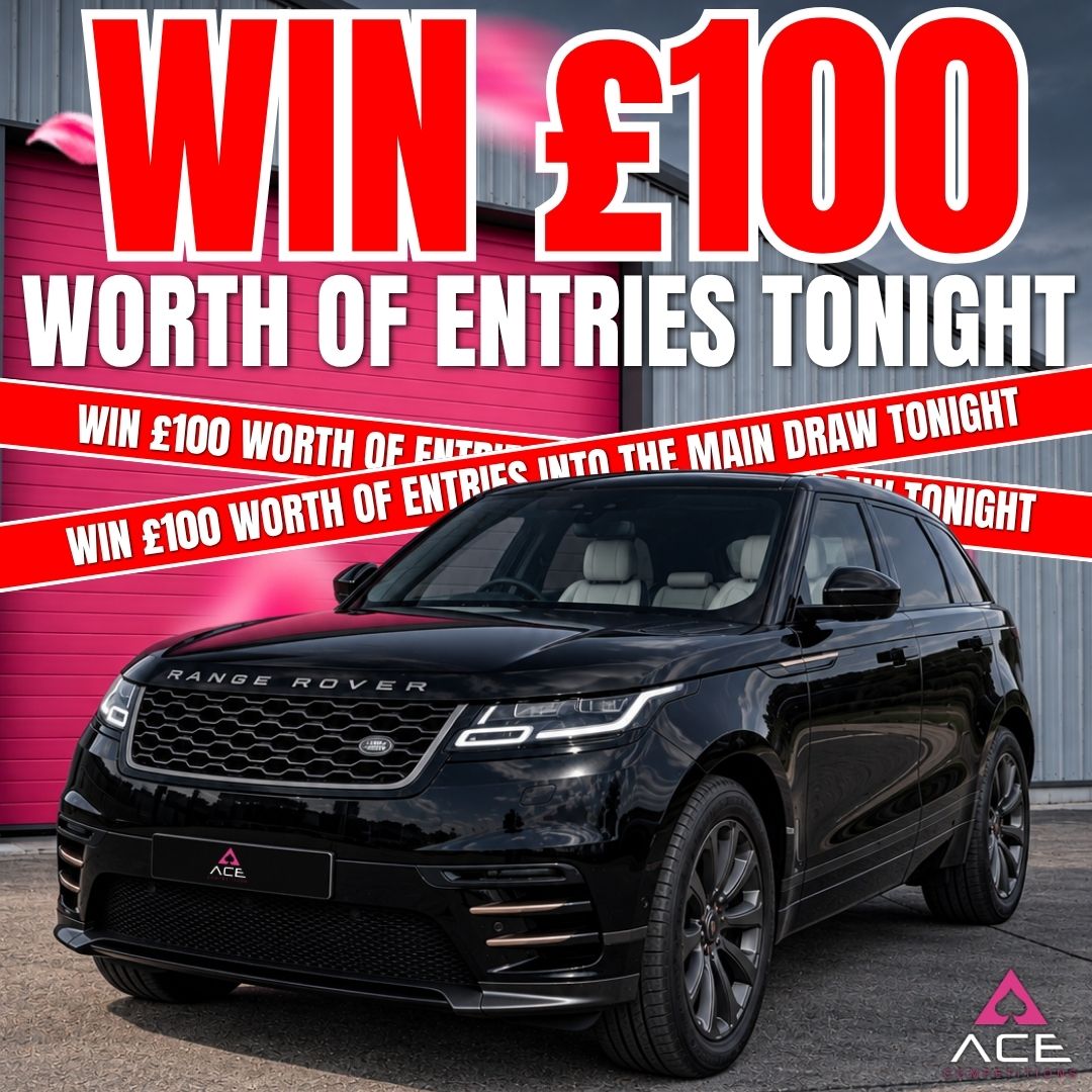 WIN £100 OF ENTRIES INTO THE MAIN DRAW - RANGE ROVER VELAR - #4