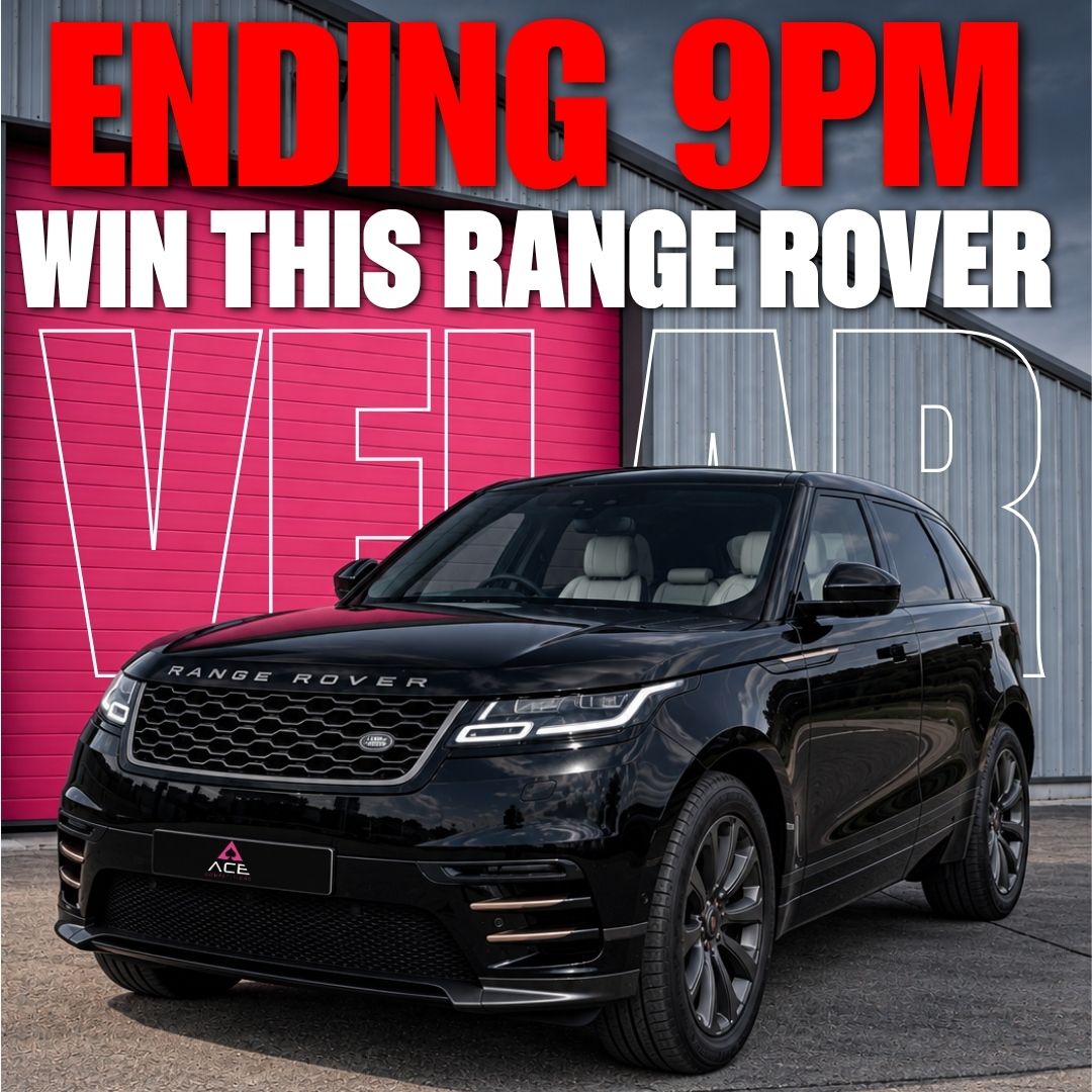 RANGE ROVER VELAR - ONLY 49P ENTRY 