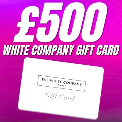£500 GIFT CARD - THE WHITE COMPANY