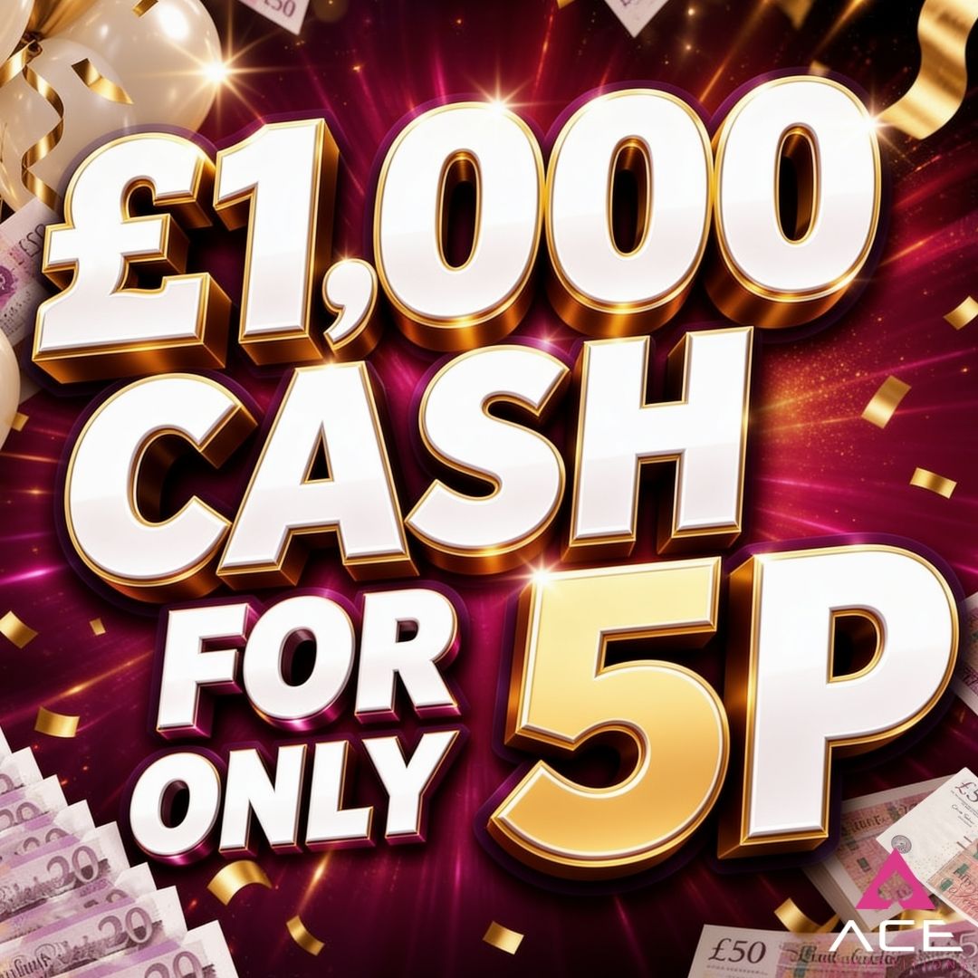 £1,000 CASH FOR ONLY 5P